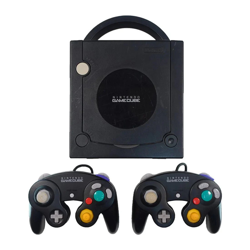 (Pre-Owned) Nintendo GameCube Console - Black - ريترو